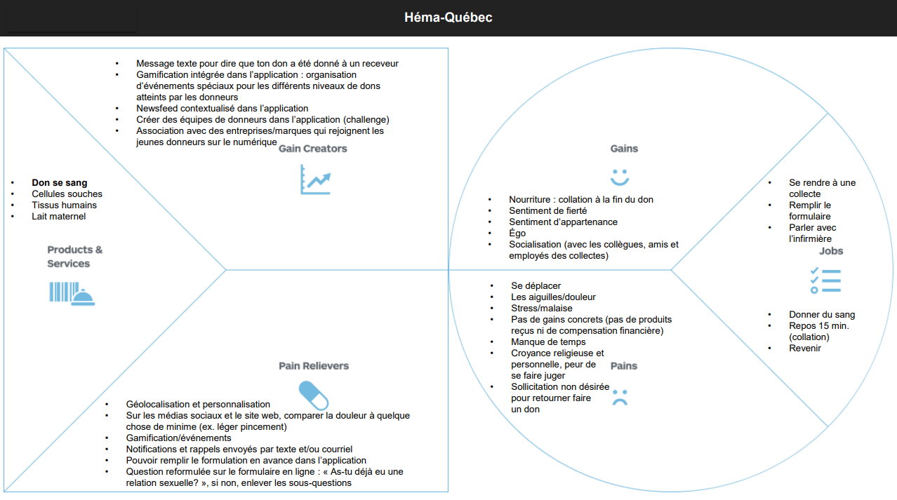 Hema Quebec Empathy Map